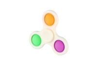 Spinner bubble pops plast 7cm 3 barvy