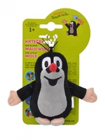 Moravská ústředna Brno Krtek s karabinou plyšový 10cm 