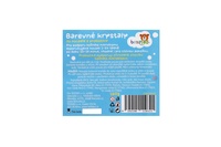 Barevné krystaly do koupele s probiotiky beauted v uzavíratelném sáčku 