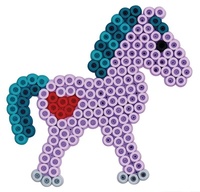 Hama Zažehlovací korálky Midi mix barev a podložek