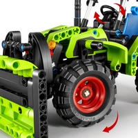 Stavebnice iM.MASTER traktor/traktor s valníkem 2v1 plast 346 dílků