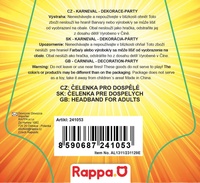 Rohy čerta červené MAXI 