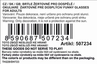 Brýle žertovné Felix Holzmann