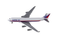 Letadlo Welly Boeing 747 plast/kov 15cm v krabičce
