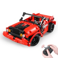 Stavebnice iM.MASTER auto RC 2v1plast 2,4GHz 351dílků na baterie 