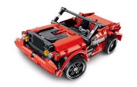 Stavebnice iM.MASTER auto RC 2v1plast 2,4GHz 351dílků na baterie 