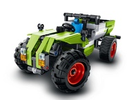 Stavebnice iM.MASTER kombajn/traktůrek 2v1 plast 335 dílků v krabici