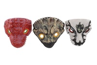 Maska dinosaurus pěnová 20x19cm mix druhů karneval