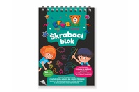 Škrabací/Vyškrabovací notes created barevný 10 listů