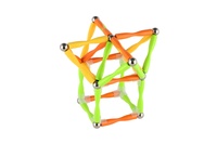 Magnetická stavebnice 148ks plast/kov v krabici