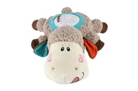 Ovečka uspávačka/usínáček projektor plyš/plast 35x22cm na baterie se zvukem,světlem