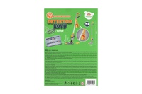 Detektor kovů/hledačka pokladů plast 65cm na baterie se světlem se zvukem v krabici 