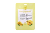 Panenka víla Pampeliška hadrová/látková 40 cm na kartě v sáčku