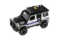 Auto záchranáři policie terénní plast 23x14cm na setrvačník na baterie se světlem se zvukem 