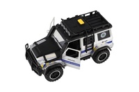 Auto záchranáři policie terénní plast 23x14cm na setrvačník na baterie se světlem se zvukem 