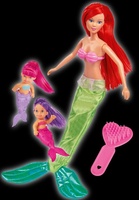 Panenka Steffi a malé mořské víly dvojčata různé druhy