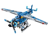 Stavebnice iM.MASTER letadlo plast 323 dílků v krabici 31x23x6,5cm