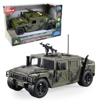 Made Vojenské auto se světlem a českým hlasem 24cm