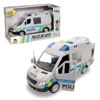 Made Auto Policie dodávka na setrvačník s reálným hlasem posádky 22cm