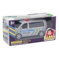 Auto, policejní dodávka, CZ design i box