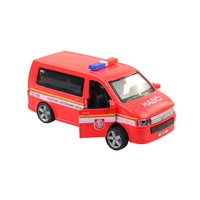 Auto, hasičská dodávka, CZ design i box