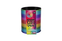 Spirála/pružina barevná plast průměr 8,5cm