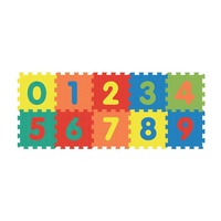 Pěnové puzzle Zvířata 32x32x1cm 10ks