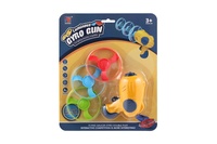 Vystřelovací vrtulka 3ks + startér pistole