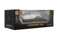 Auto RC Lamborghini Urus plast 20cm 2,4GHz na dálk. ovládání na baterie se světlem v krabici 29x11