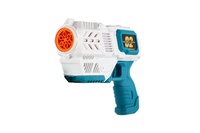 Bublifuk pistole s náplní plast 19cm na baterie v krabici 21x17x7cm