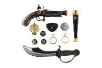 Pirátská sada plast na kartě 22x55cm